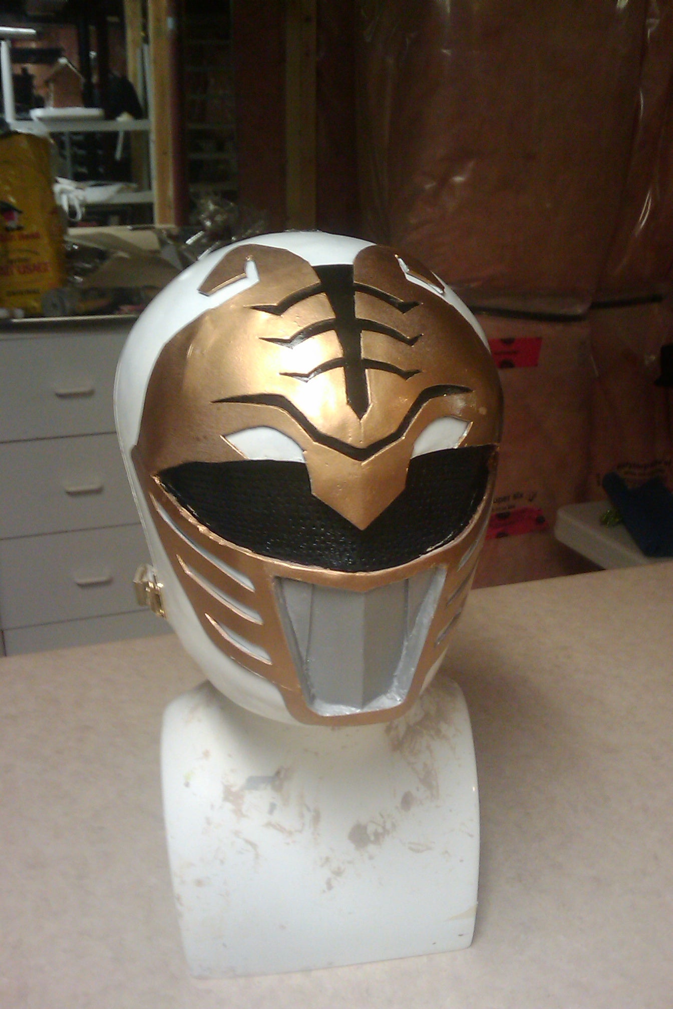 Power rangers helmet steps with pictures