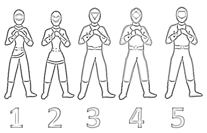 Coloring page power rangers superheroes â printable coloring pages