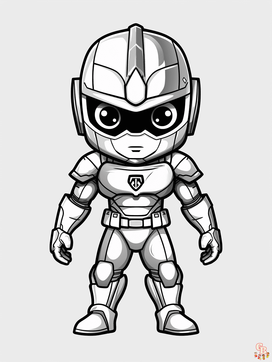 Power rangers coloring pages