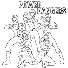 Coloring page power rangers coloring pages coloring pages power rangers