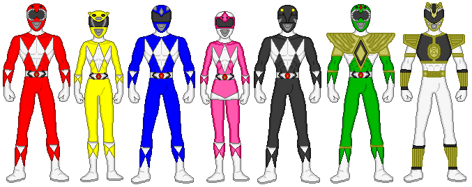 Power rangers mighty morphin by firebirdmaximus on