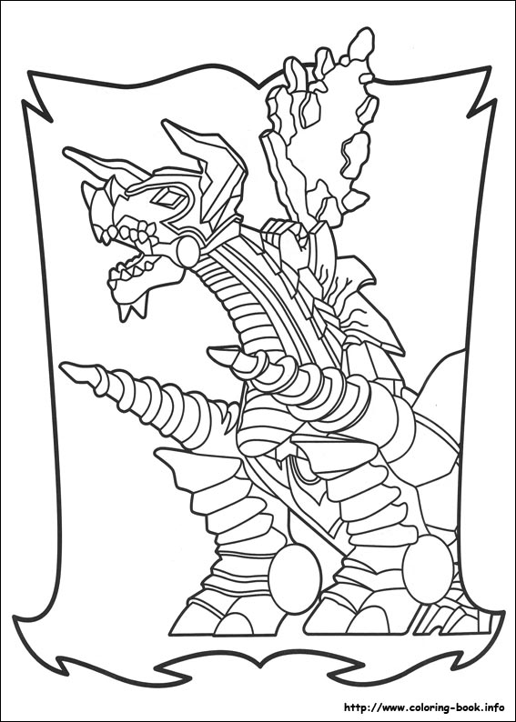Power rangers coloring picture