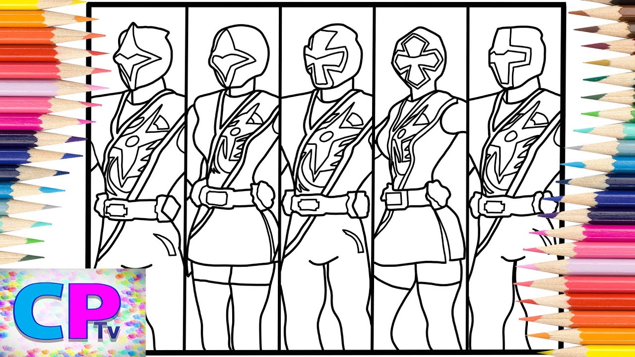 Power rangers ninja steel coloring pagesji yosef anna yvette