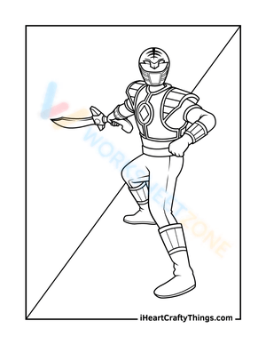 Free cool power ranger coloring pages for all ages