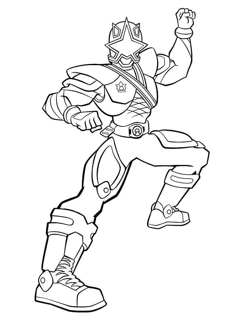 Online coloring pages coloring page power rangers ninja storm the rangers download print coloring page