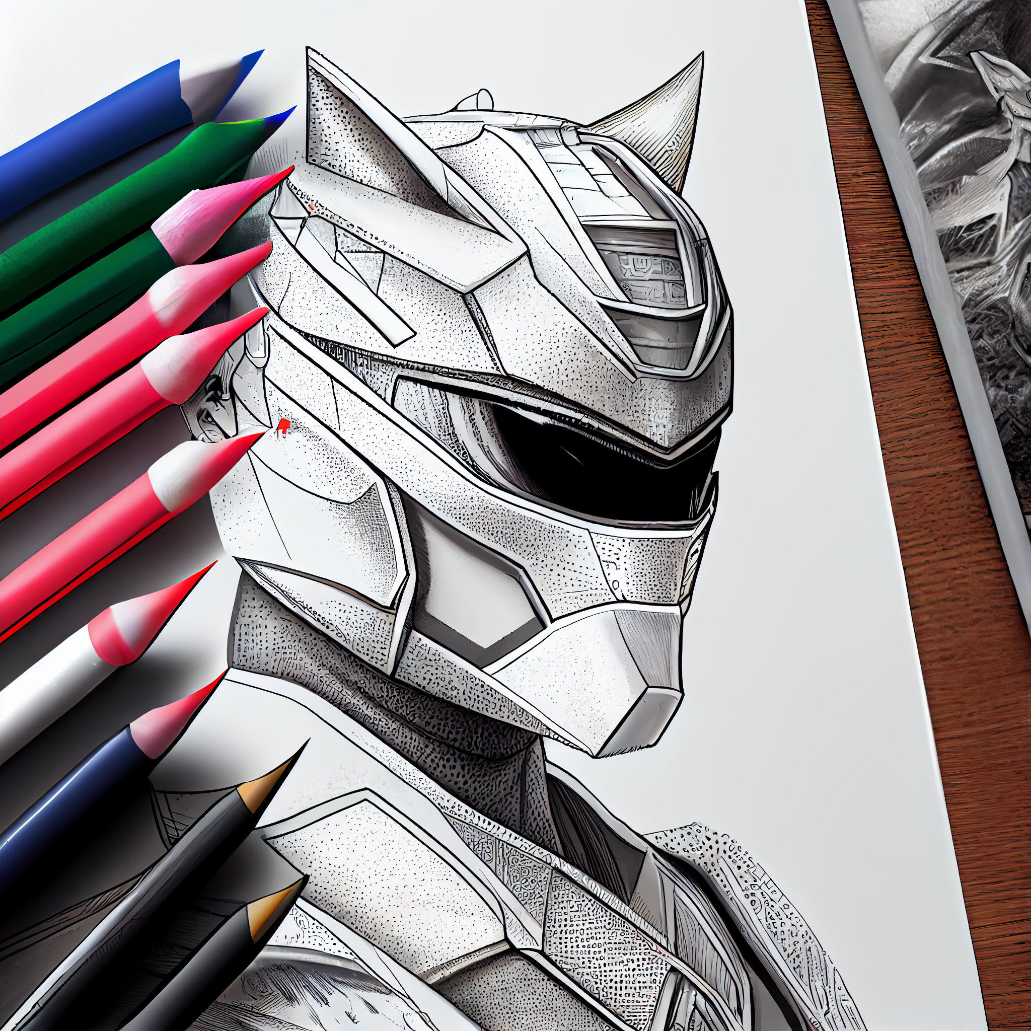 Power up your creativity dynamic power rangers coloring pages instant download pdf instant download