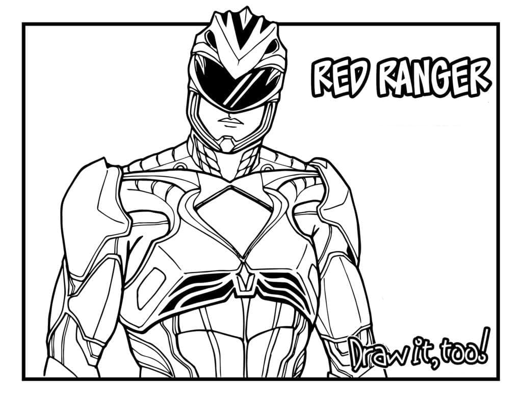 Power rangers coloring pages free printable coloring pages