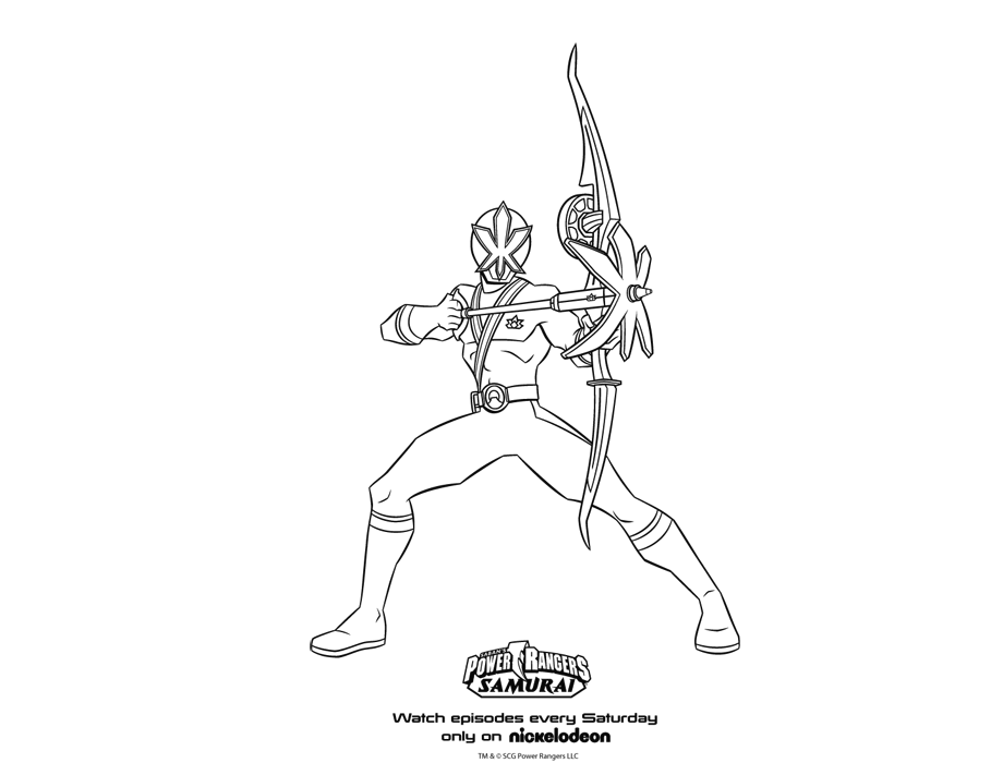 Power rangers image to download and color