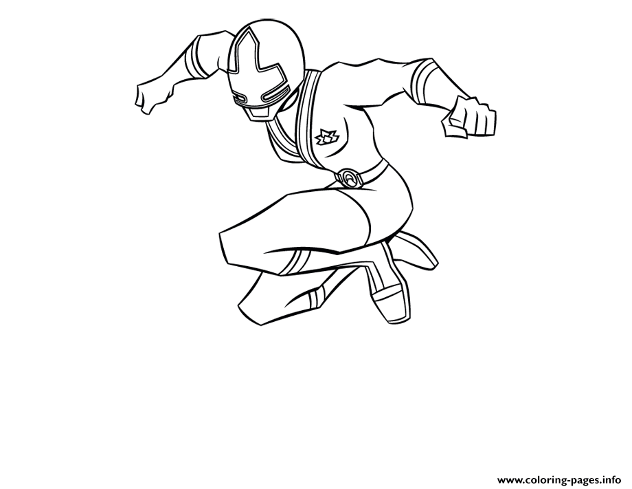 Power rangers samurai colouring in pagesa coloring page printable