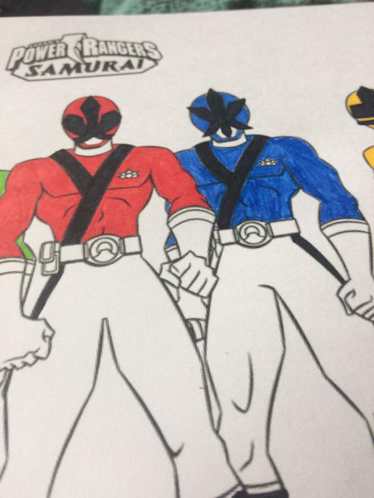 Coloring power rangers world amino