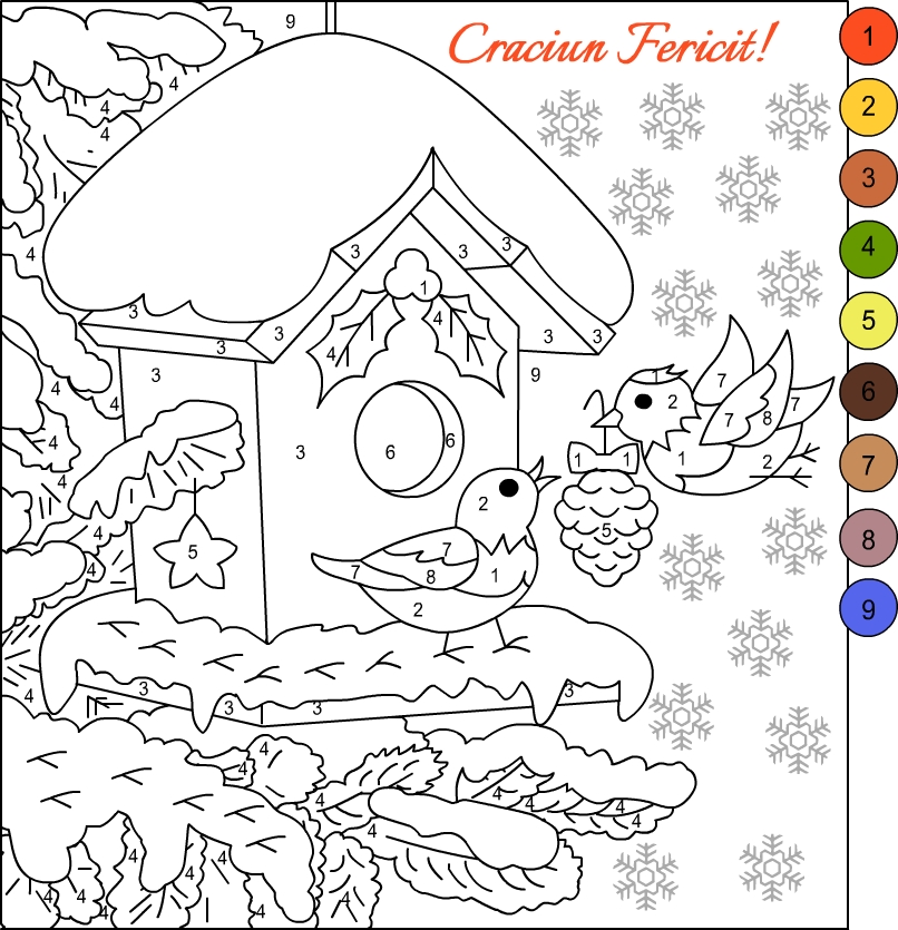 Nicoles free coloring pages merry christmas