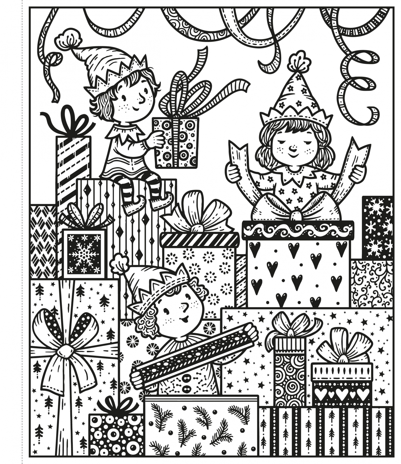 Carte de pictat cu apa magic painting book enchanted christmas usborne