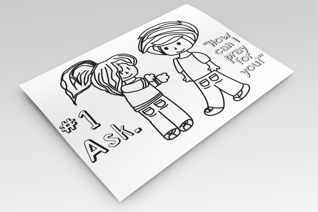 The step prayer model for kids coloring pages vineyard digital