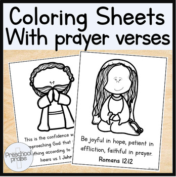 All about prayer coloring sheets christian preschool ministry curriculum