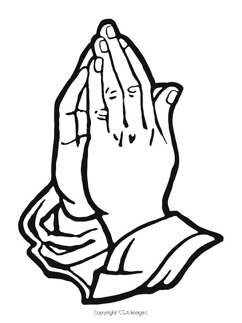 Praying hands t csa images