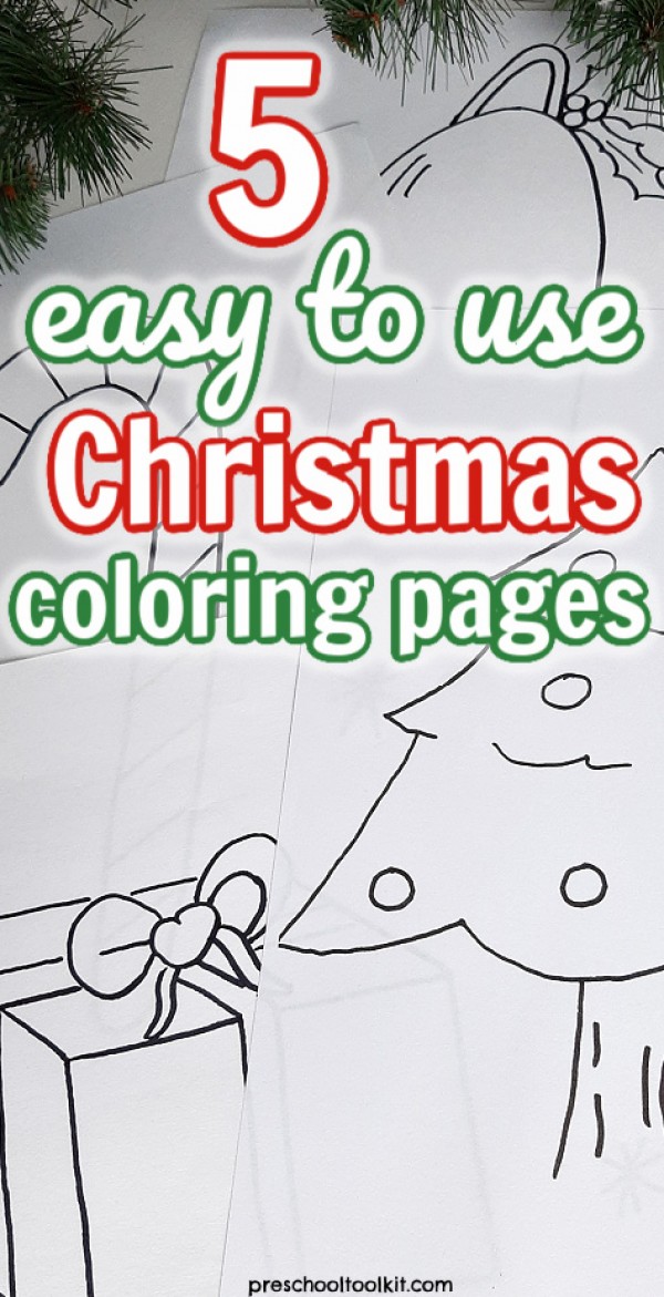 Christmas coloring pages free download preschool toolkit