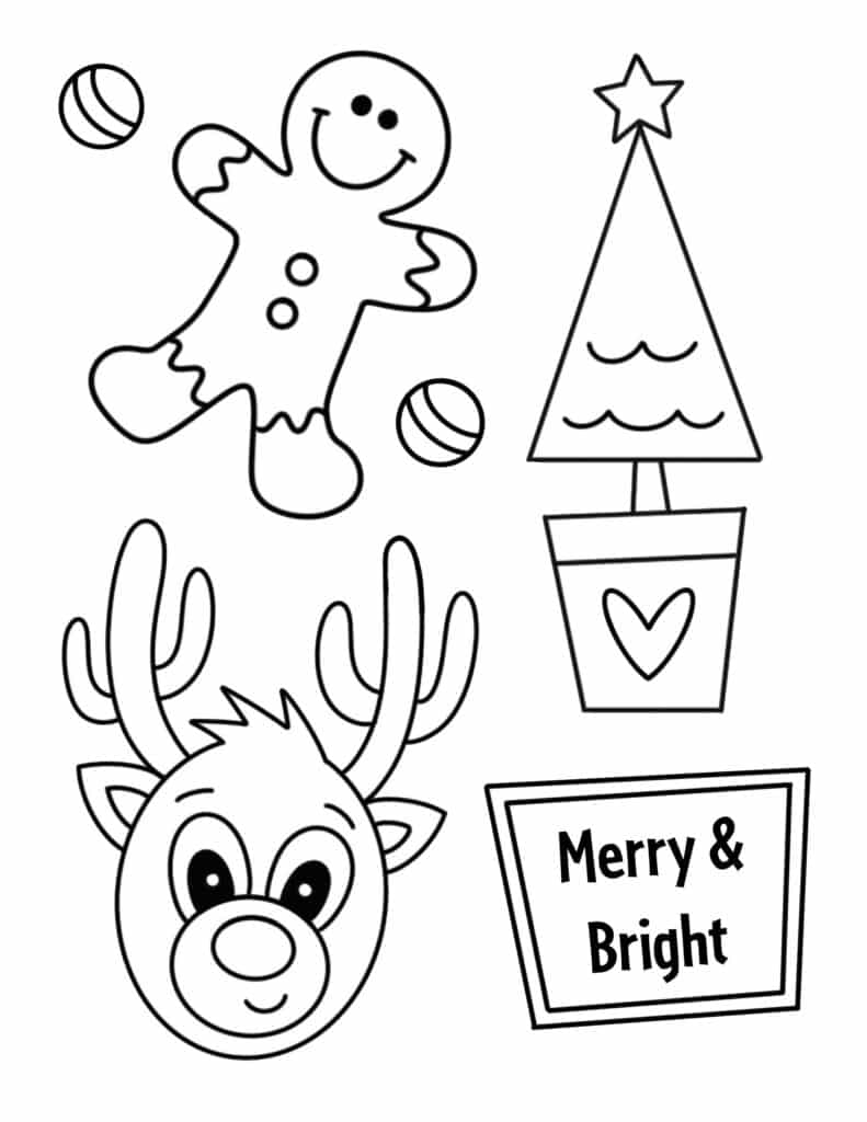 Free christmas worksheets for preschool â the hollydog blog