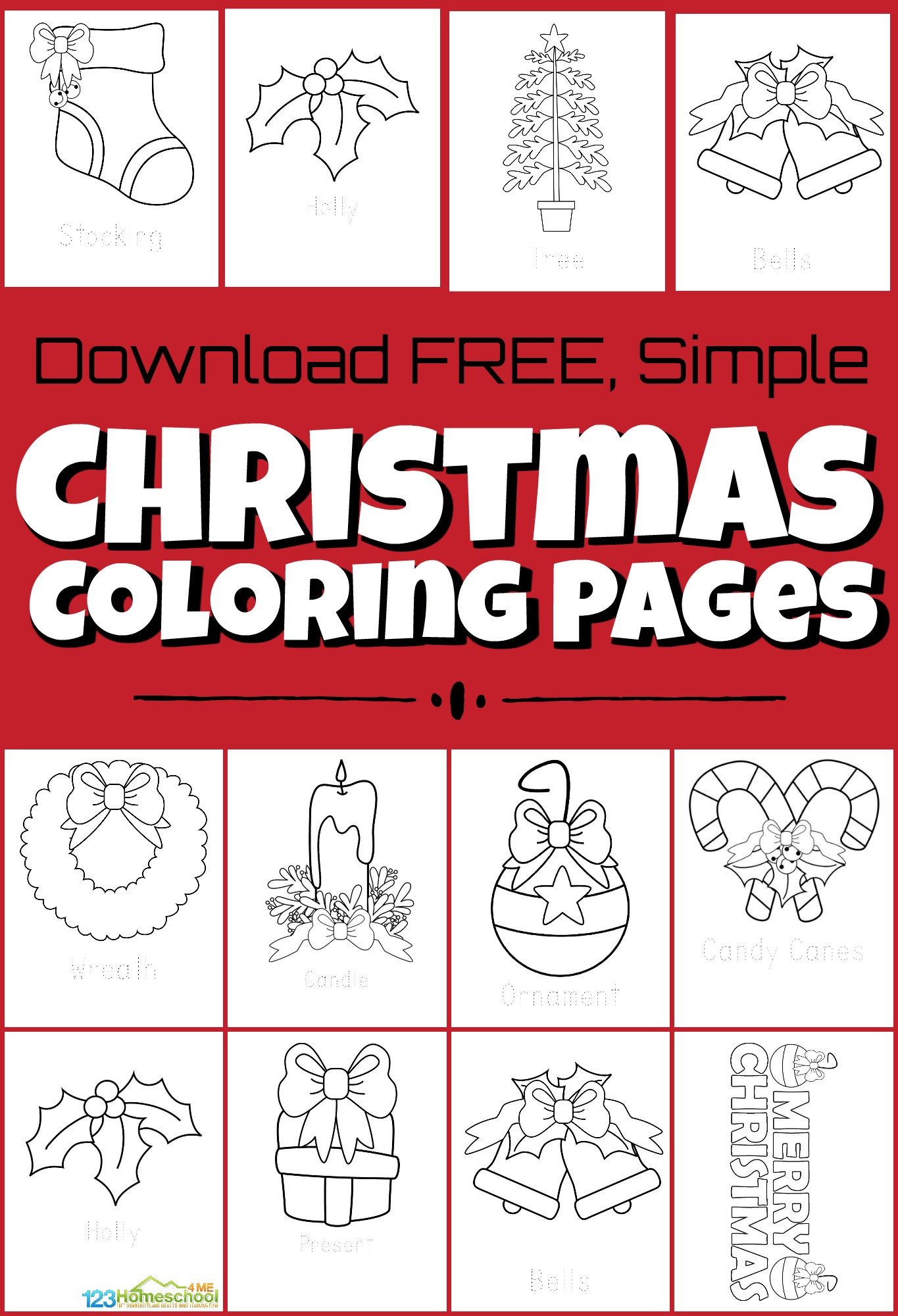 Free santas helpers christmas coloring pages