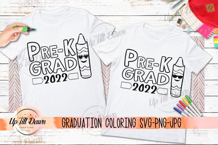 Graduation coloring pages design bundles