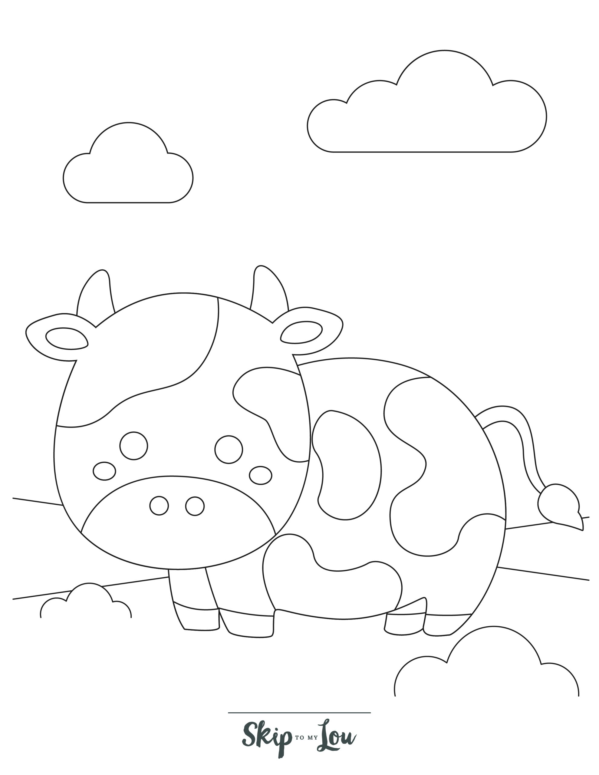 Preschool coloring pages