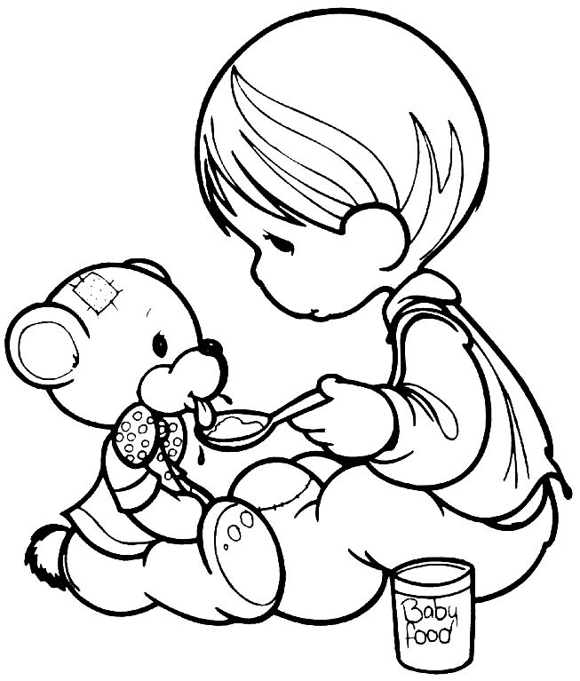 Free printable precious moments coloring pages for kids precious moments coloring pages bear coloring pages nativity coloring pages