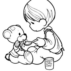 Precious moments coloring pages printable for free download