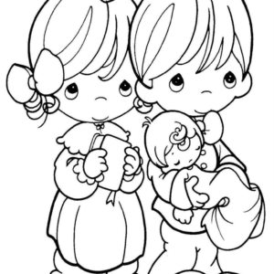 Precious moments coloring pages printable for free download