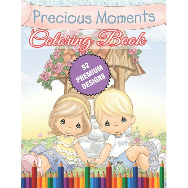 Precious moments coloring book great coloring book for kids and adults
