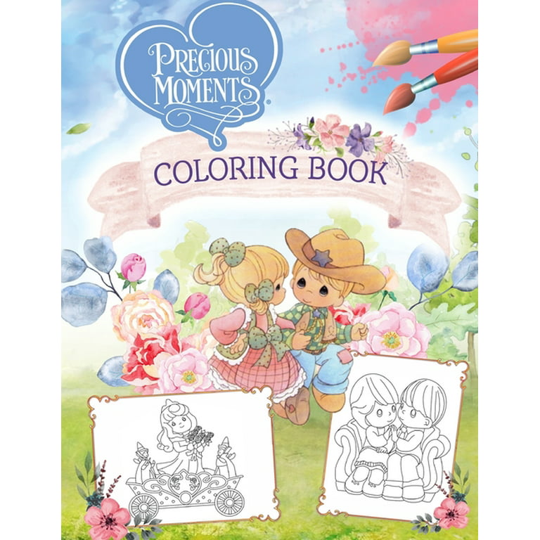Precious moments coloring book ultimate cutest coloring book with high quality images paperback