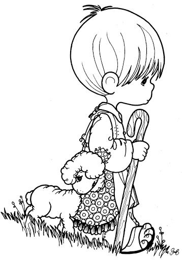 Shepherd precious moments coloring pages coloring pages coloring book pages