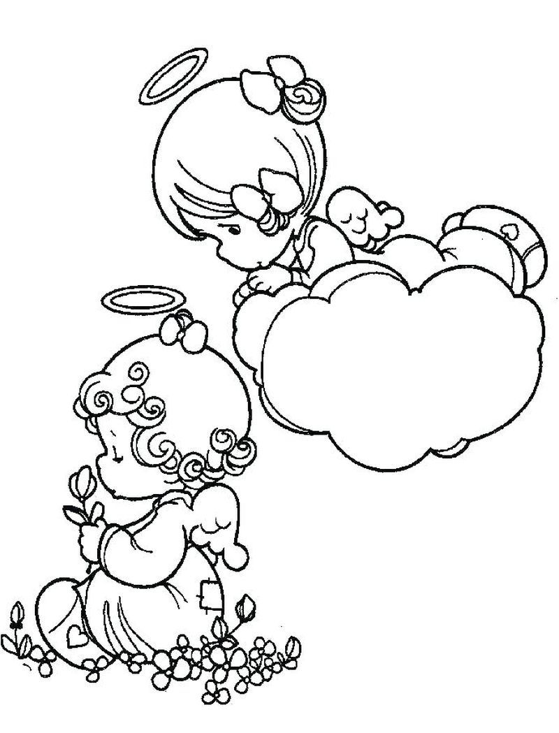 Precious moments coloring pages pdf