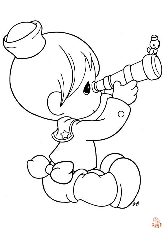 Discover the best precious moments coloring pages online