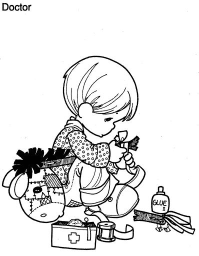 Doctor precious moments coloring pages angel coloring pages coloring pages free coloring pages