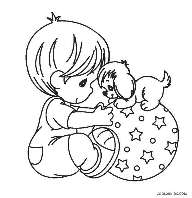 Free printable precious moments coloring pages for kids