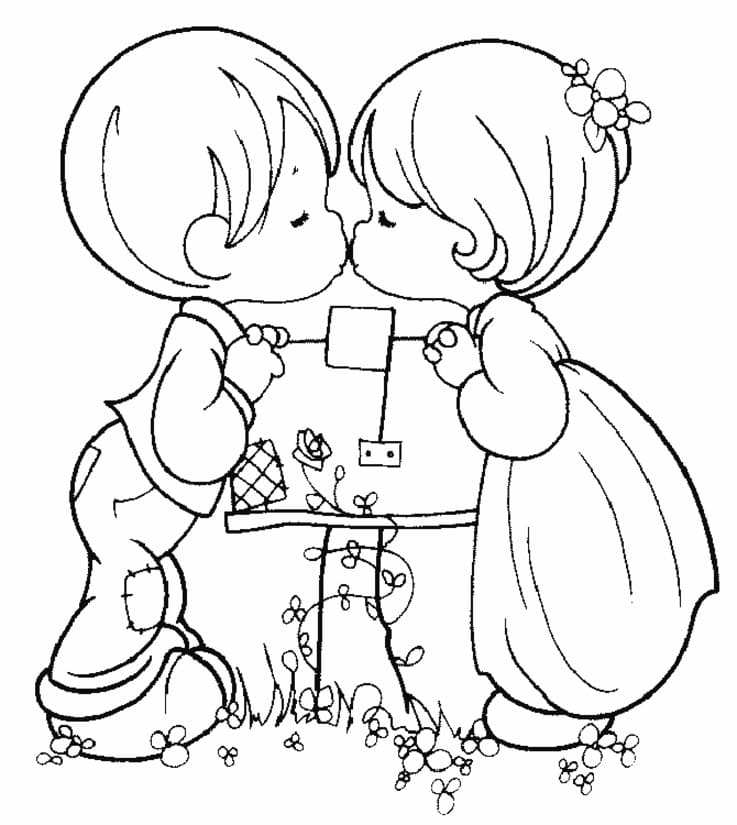 Precious moments coloring pages pictures free printable