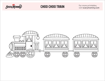 All aboard train coloring pages to entertain your little conductor