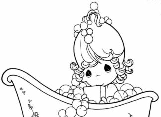 Precious moments coloring pages to print and print online