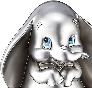 Precious moments disney showcase dumbo savings lift you up resin bank toys games