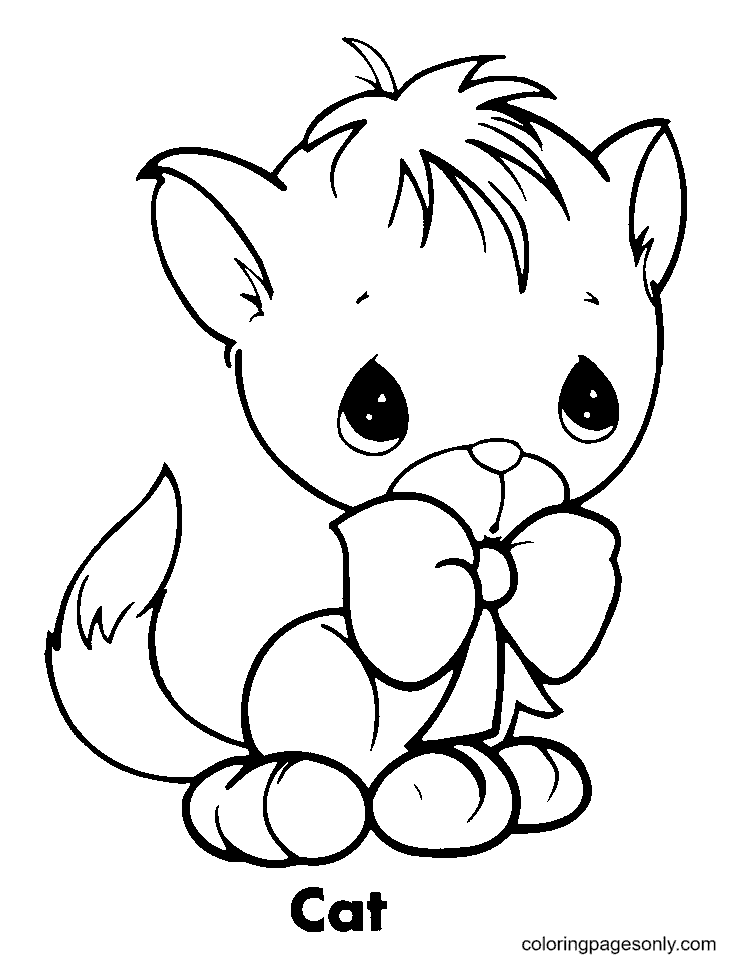 Precious moments coloring pages