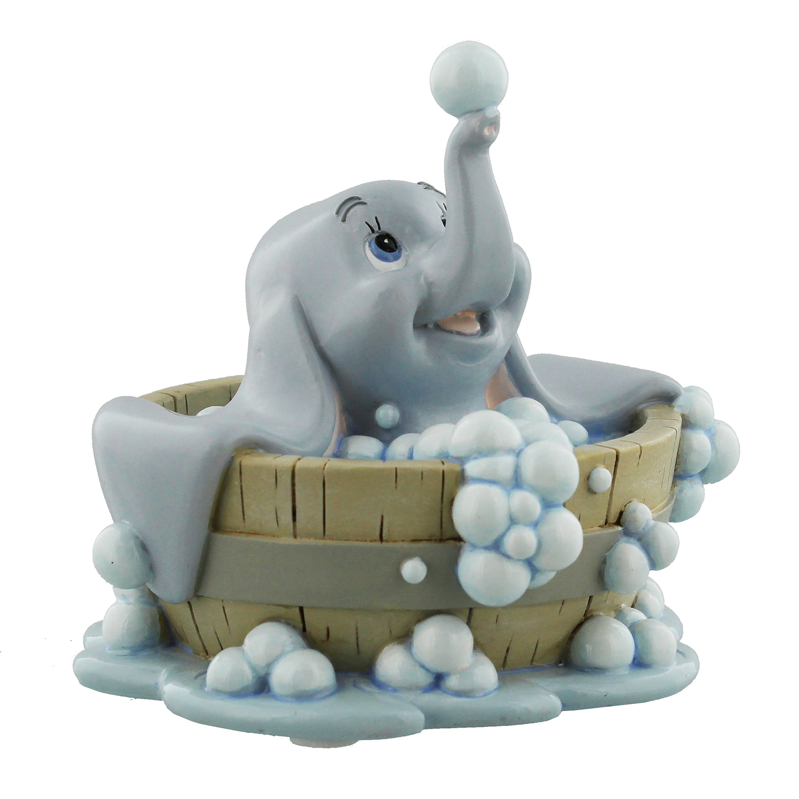 Happy homewares magical moments dumbo in bath resin figurine