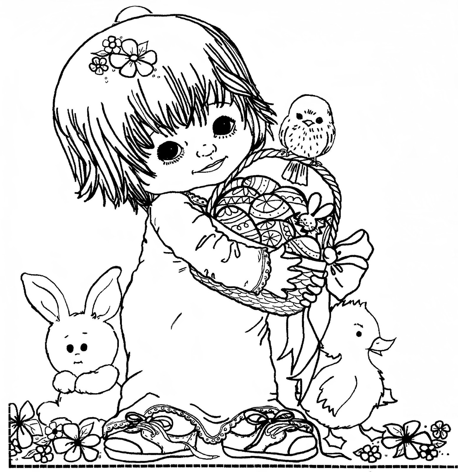 Mostly paper dolls too a precious moments easter