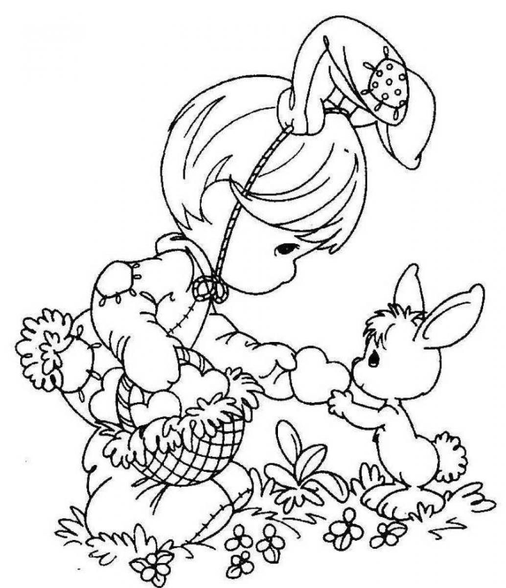Creative easter fun for kids free coloring pages