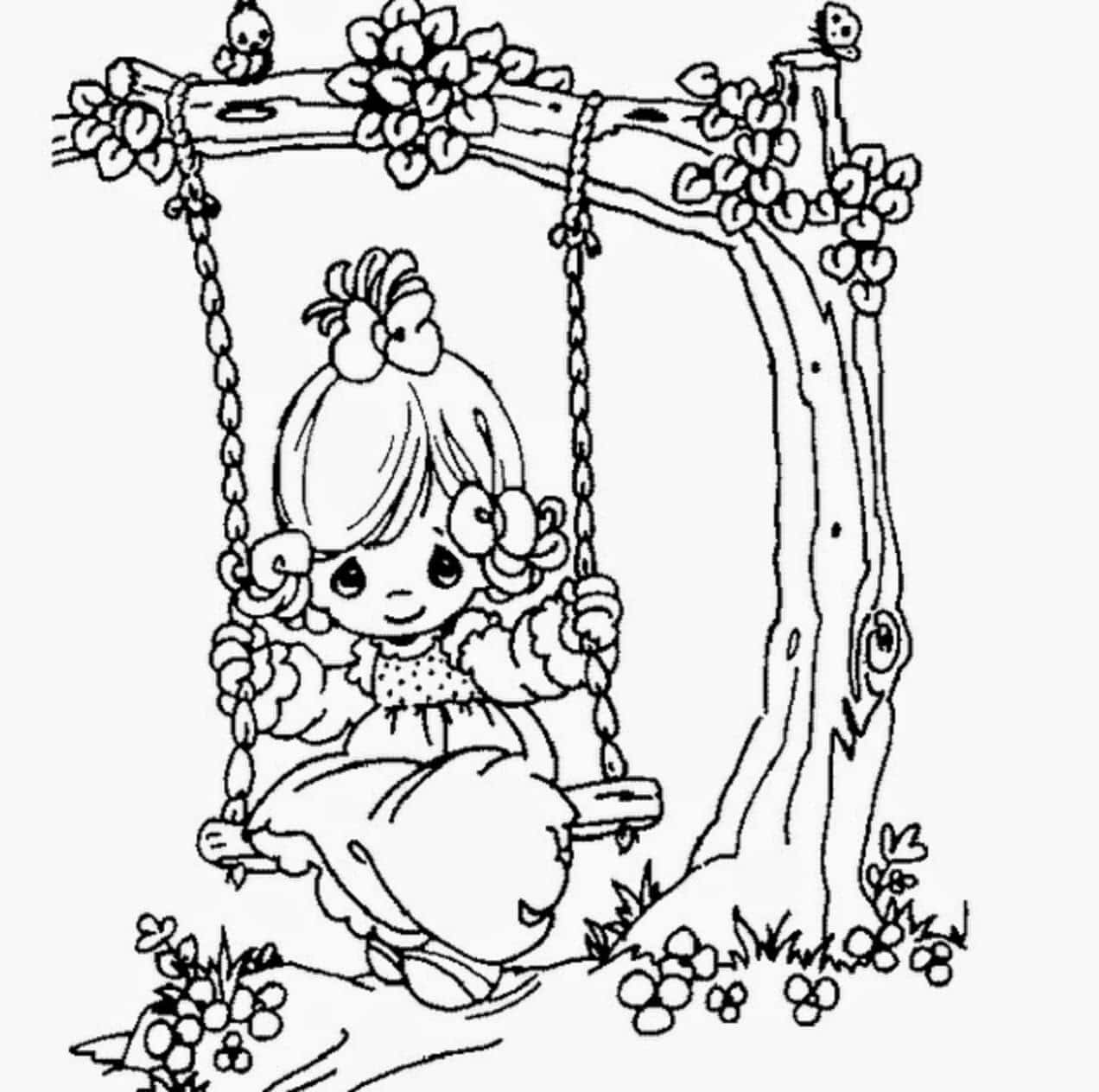 Cartoon colouring pictures