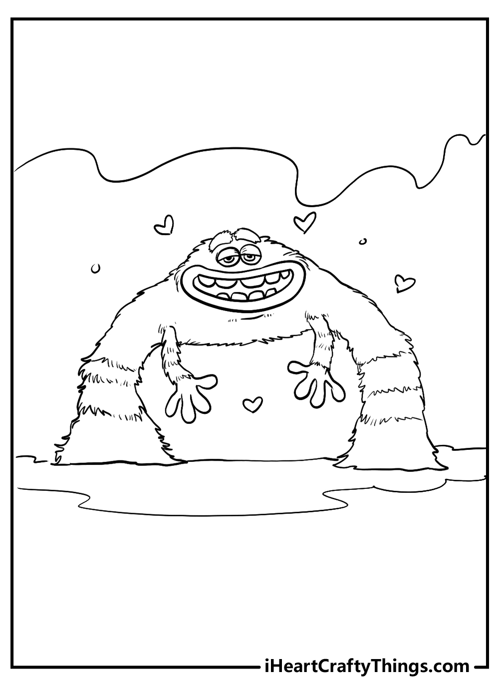 Monsters inc coloring pages free printables