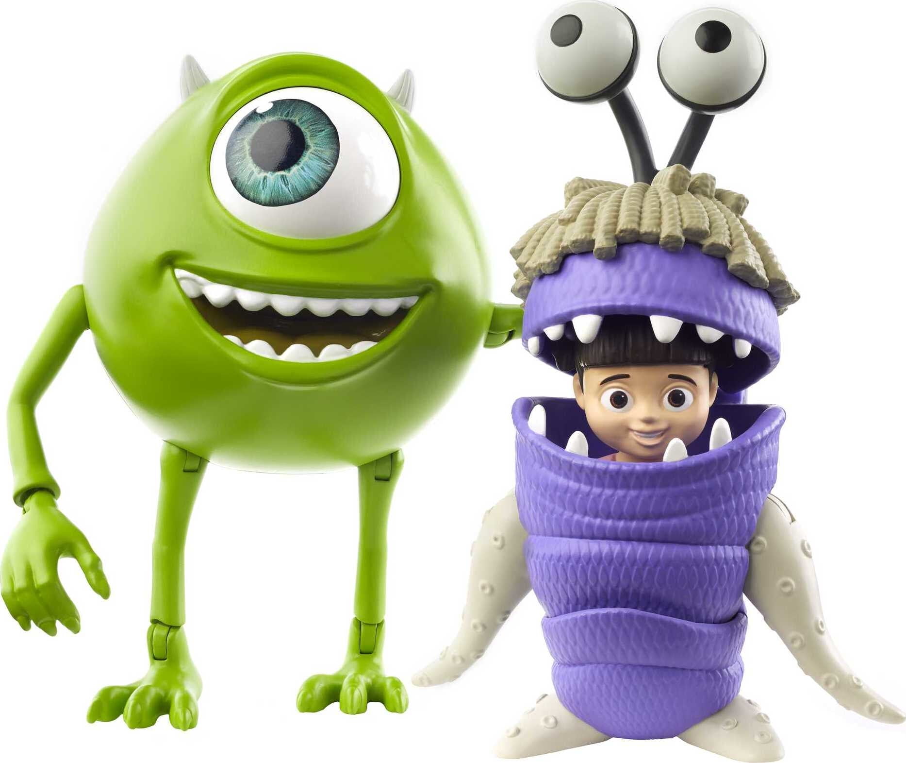 Disney pixar monsters inc mike wazowski boo figures