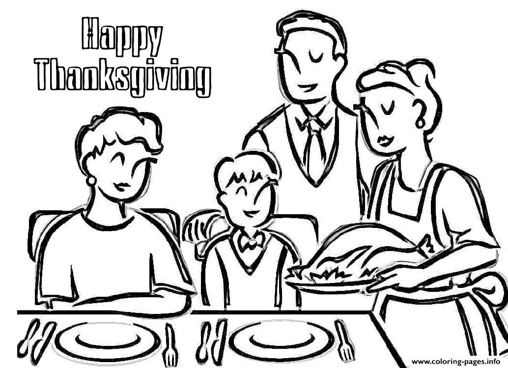 Thanksgiving s precious moments at familyf coloring page printable