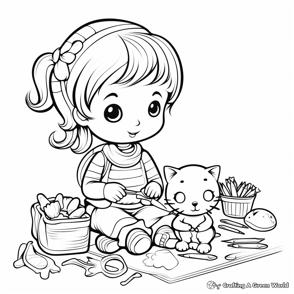 Creating coloring pages