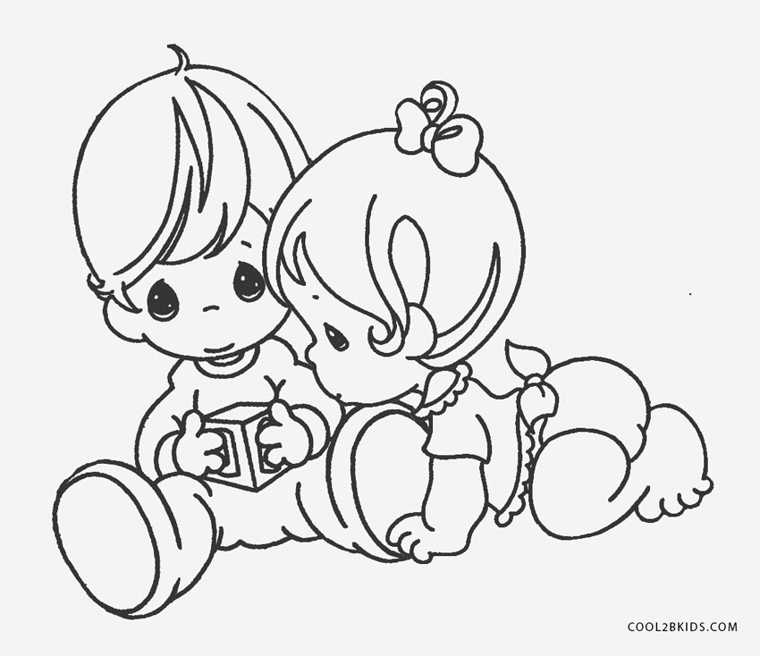 Free printable precious moments coloring pages for kids