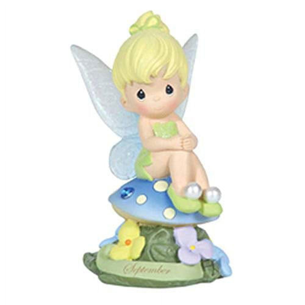 Precious moments disney tinkerbell may garnet birthstone figurine