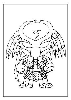 Interstellar artistry predator vs alien printable coloring pages experience